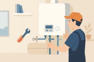 combi oil boiler installation telford