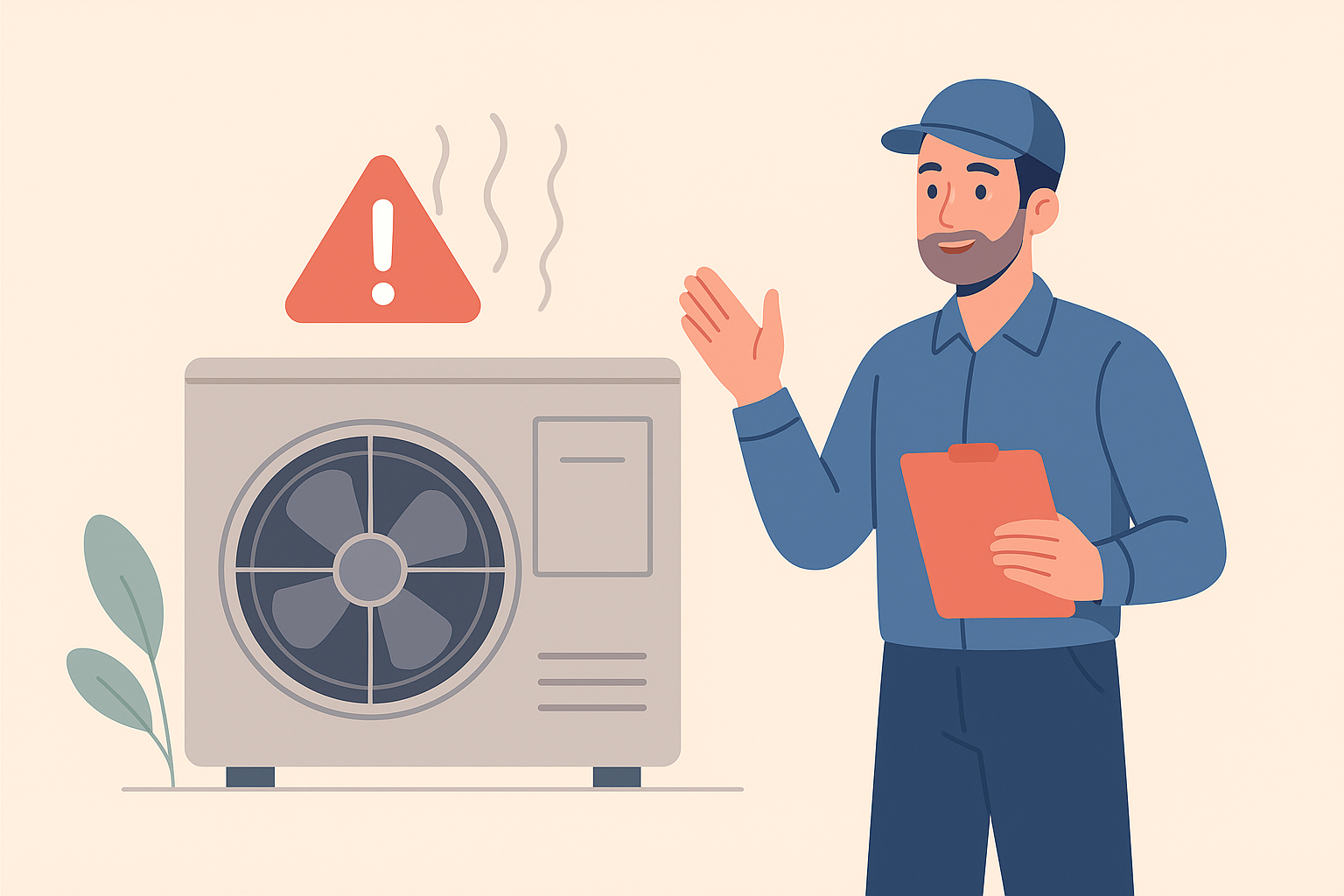 commercial heating system repair engineer inspection